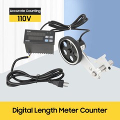 Digital Length Meter Counter Mechanical Length Counter Single Measure 0-999999m