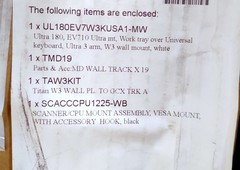 ICW Ultra 180 Arm w/ EV710 Mount for Monitor & Work Tray Keyboard