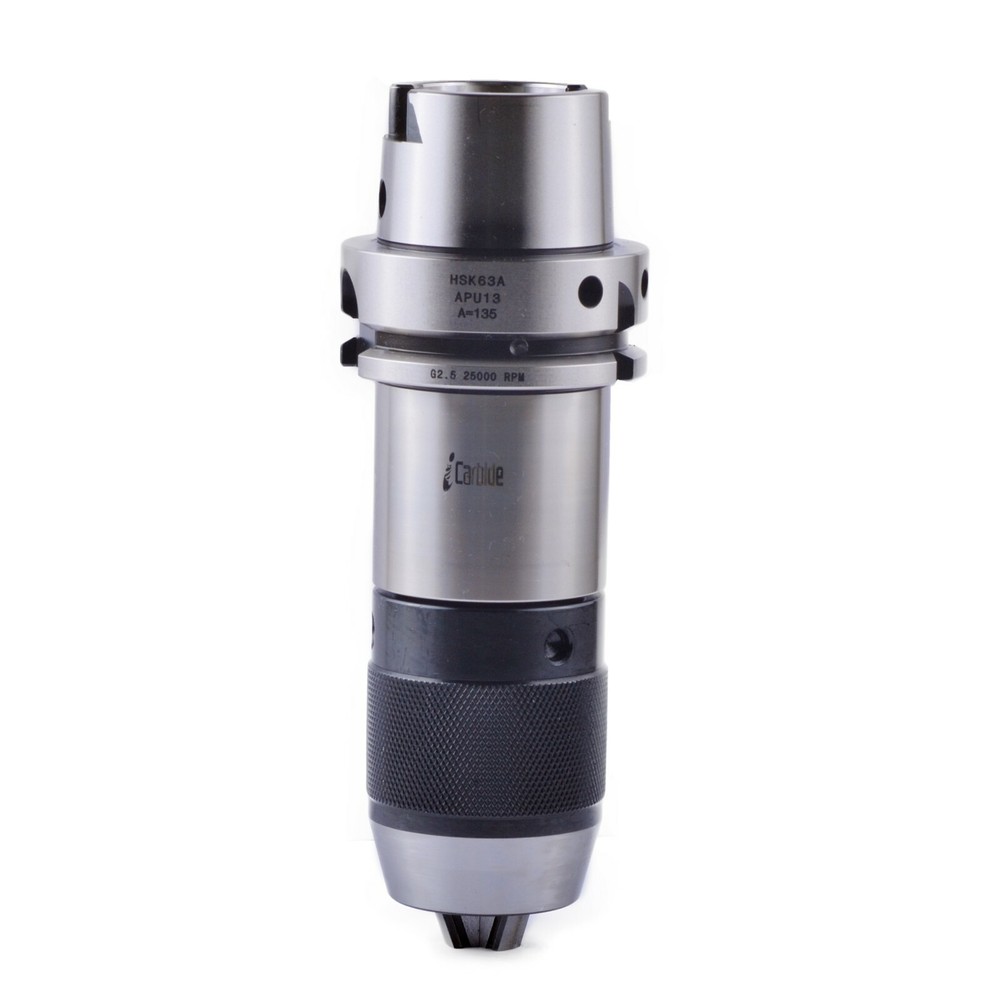 NEW PRECISION HSK63A 1/2″ KEYLESS DRILL CHUCK TOOL HOLDER CNC MILLING TOOL