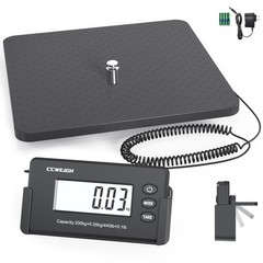 Accurate 440lbs Shipping Scale – Ultrathin Postal Scale for Packages & Luggage