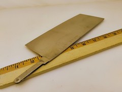 Sharpened Chinese Blade Blank 8X3.25 High Carbon Steel No Handle Dexter USA