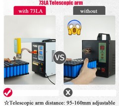 Battery Welding Machine Electric Handheld Pulse Spot Welder 50-900A 3.6KW 110V