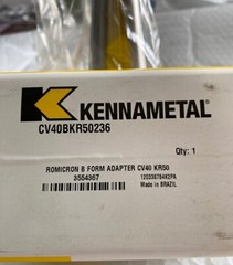 Kennametal CV40BKR50236 Romicron B Form Adapter – PRICE REDUCED!
