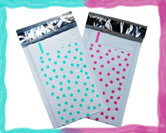 4×8″ CHOOSE! Pink,Teal, Gold, Poly Bubble Mailers, Padded Envelope Shipping NEW!