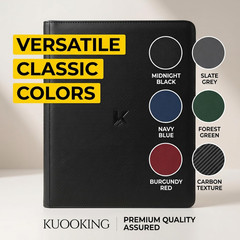3600+ Pocket Trading Card Binder 36-Pocket Album for Sports Cards Black