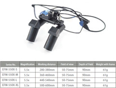 2.5X 3.5X Dental LED Head Light Lamp For Magnification Binocular Loupes 5W Light