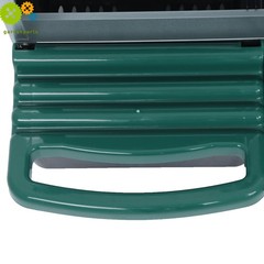 4 Hole Green Chicken Nesting Box Hen Laying Nest Box Coop Rollout Egg Collection