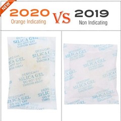10 Gram Pack of 32 Silica Gel Packets Desiccant Dehumidifiers Moisture Absorber