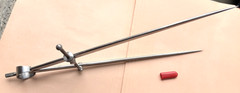 STARRETT No. 83B-12 Spring-Type Dividers W/Flat Legs; 12.0” Size & Capacity.USA