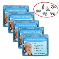 NEW Dental Orthodontic Buccal Tube Roth 0.22 Weldable for 1st Molar