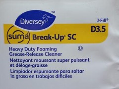 (2 Bottles) Diversey Suma Break-UP SC Heavy Duty Foaming Grease-Release Cleaner