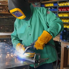 Revco Black Stallion Premium Grain Pigskin BM88 MIG Welding Gloves – Medium