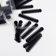 1040 Pcs/Pack Dental Orthodontic Ligature Ties Elastic Rubber Bands 44 Colors