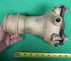 Vintage Neptune Trident 5/8″ Brass Water Meter – Reads In Gallons – New York
