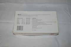 BASIC ~ SYNGUARD NITRILE GLOVES ~ LATEX FREE ~ POWDER FREE ~ 100 COUNT ~ X LARGE