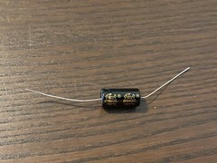 5pc Electrolytic Capacitor Axial 2000hr +105℃ RoHS 4.7uF 450V φ10x20mm Supertech