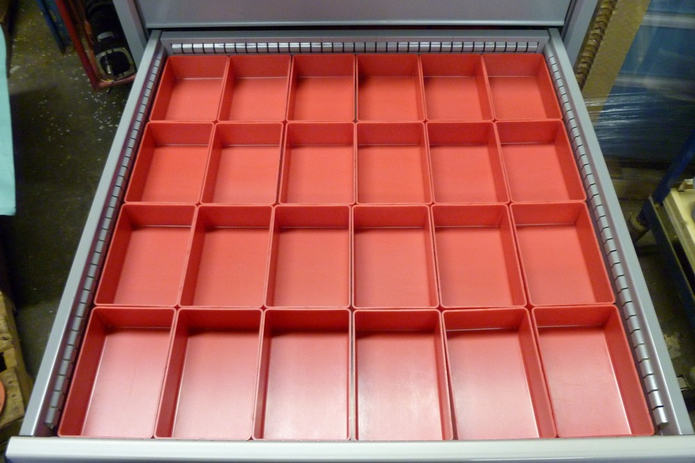 24 4x6x2 Plastic Boxes fit Lista Vidmar Waterloo Craftsman Kennedy Snapon