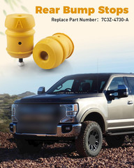 Rear Bump Stops 2PCS 2005-2022 Ford F250 F350 Super Duty 7C3Z-4730-A Leaf Spring