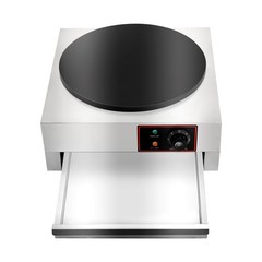 16″ Commercial Electric Crepe Maker Pancake Machine Big Hotplate Non Stick 1700W