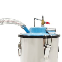 30L Pneumatic Industrial Wet Dry Vacuum Cleaner Iron Chip & Oil Suction Machine