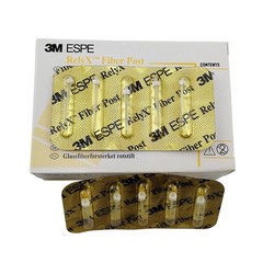 3M ESPE Rely Fiber Post Size 2 (1.1 mm) White 10 pieces