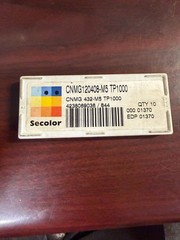 SECO CNMG 120408-M5 TP100 EDP 38273 Carbide (10 Inserts) NEW