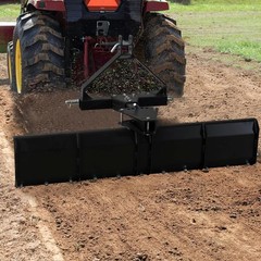 52″ 3-Point Tractor Rear Grading Blade Heavy Duty Steel Scraper for Cat 0 Cat 1