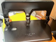 Master MP50 40 Sheet Heavy Duty Three 3 Hole Punch 9/32-Inch Holes(DR4)