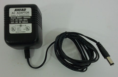 AHEAD AC Adaptor Class 2 Transformer MW41-0900600 I/P: AC120V 60 Hz O/P: DC 9V