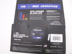 Evolution EVOMAX14ST 14″ 80T Professional Grade Mild Steel Cement Blade