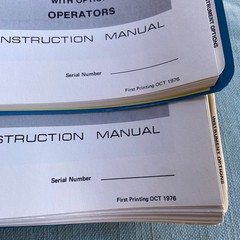 Tektronix Instruction Manual 7D01 Logic Analyzer 1st Printing 1976 w/ Options O