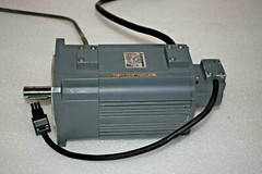 MITSUBISHI HA-FF63B-UL AC SERVO MOTOR HA-FF63B 600W 3000RPM INPUT 3AC 129V 3.6A