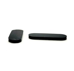 1 1/2″ x 1/2″ Oval Rubber Feet 1/8″ Thick 3M Adhesive Stick on Pads Electronics