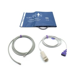 Criticare Accessories Bundle – Cuff, Hose, SpO2 Nellcor Oximax – USA Located