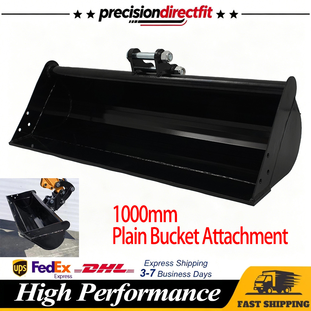 Ripper & 300/500/1000mm Plain Bucket Attachment For Mini Excavator Attachments