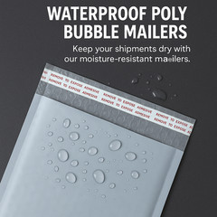 ANY SIZE Poly Bubble Mailers Padded Envelopes for Shipping, Mailing, Packaging