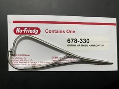 Lot of 3Pcs HU FRIEDY Mathieu Narrow Tip Orthodontic Plier | 678-330