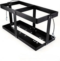 Gas Can 5 Gallon Fuel Container Holder,Fits Two 5 Gallon Gas Can,Compatible with