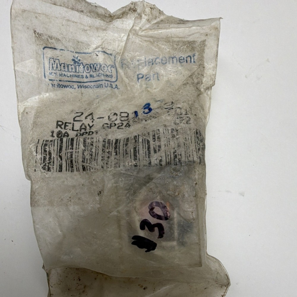 Manitowoc General Purpose Relay GP24 24-0813-3 24V 10A DPDT 2hp Commercial