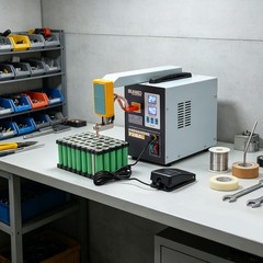 Battery Welding Machine Electric Handheld Pulse Spot Welder 50-900A 3.6KW 110V