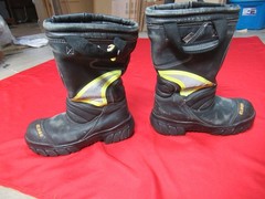 MFG 2018 Globe SIZE 7.5 W 14″ Pull on Structural FIREFIGHTER Boots FIRE