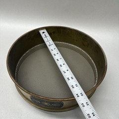 E.H. Sargent #10 12” Brass 0.0787″ USA Standard Testing Sieve 2.0mm /2000µm ASTM