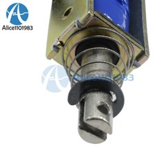 10PCS JF-0530B DC12V 300mA 5N/10mm Pull-Push-Type DC Solenoid Electromagnet