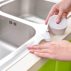 Self Adhesive Caulk Tape Kitchen Bathroom Seal Home Waterproof Sink Caulk Strip