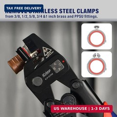 iCrimp PEX Removal Tool for F2098 Stainless Steel Clamps & F1807 Copper Rings, P