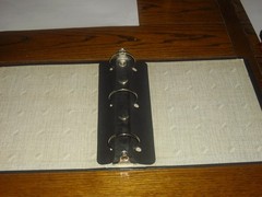 Vintage SPM Manufacturing Co. 2.5″ 3-Ring Binder, Black Textured Finish