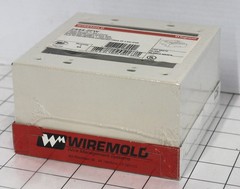 WIREMOLD 2444-2FW 2400 SERIES 2 GANG EXTRA DEEP DEVICE BOX FOG WHITE