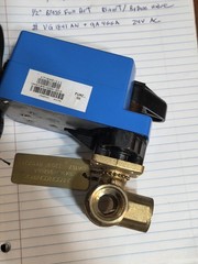 Lot Of “4” Johnson Controls 3-Way Motorized Ball Valves #VG1841AN+9A4GGA