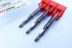 LOT ( 6 ) NEW MIKRON TOOL CRAZYDRILL .1378″ COOL PILOT SOLID CARBIDE PILOT DRILL