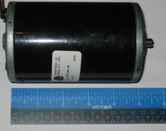 12 V – 115 W – 6000 RPM Big Hobby Electric Permanent Magnet Motor- Stubby Shaft